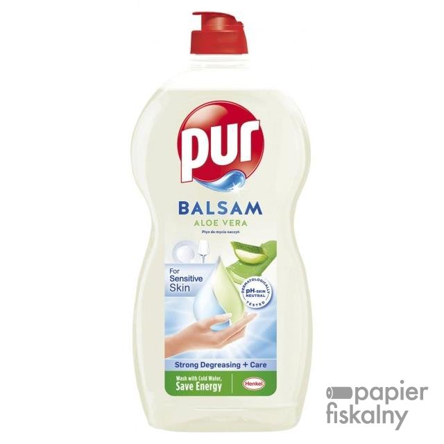 Płyn do mycia naczyń PUR Balsam Aloe Vera, 1,2l