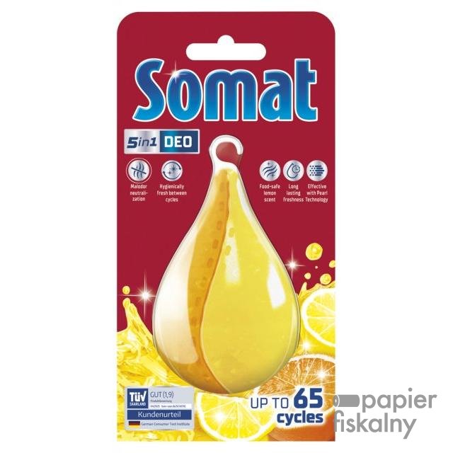 Odświeżacz do zmywarki SOMAT Deo Pearls Cytryna-Pomarańcza, 17g