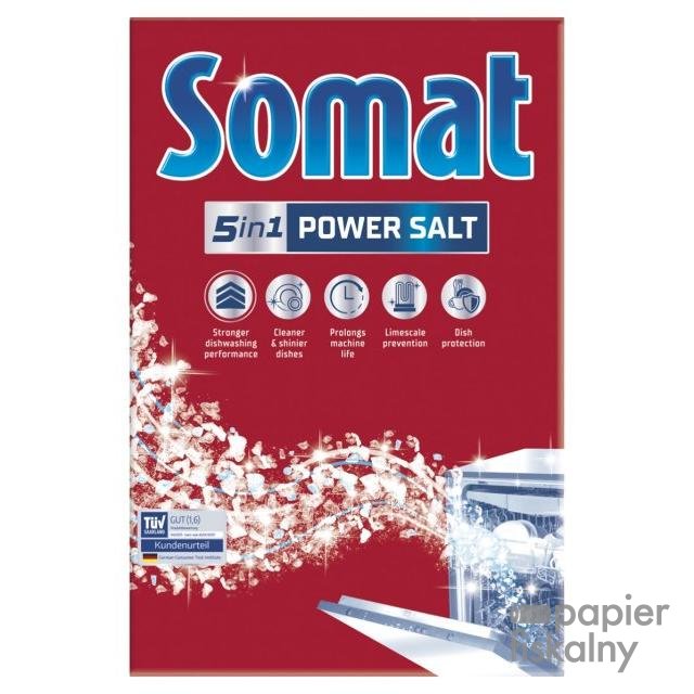 Sól do zmywarki SOMAT Power Salt, 2,5kg
