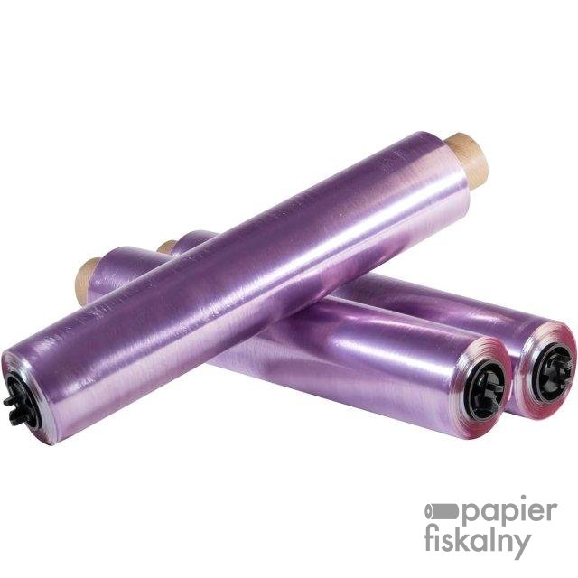 folia spożywcza PVC 300mm x 300m fioletowa Wrapmaster