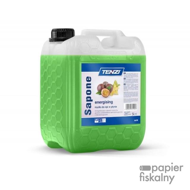 Mydło w płynie TENZI, zapach guarany, Sapone Energizing, 5l