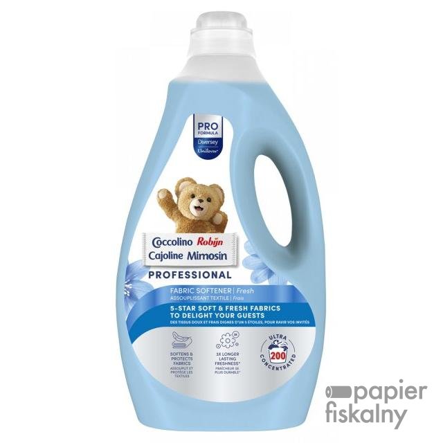 Płyn do płukania COCCOLINO Diversey Fresh, do 200 prań, 5l