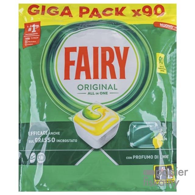 Kapsułki do zmywarki FAIRY Professional All-in-One Lemon, 90 szt.