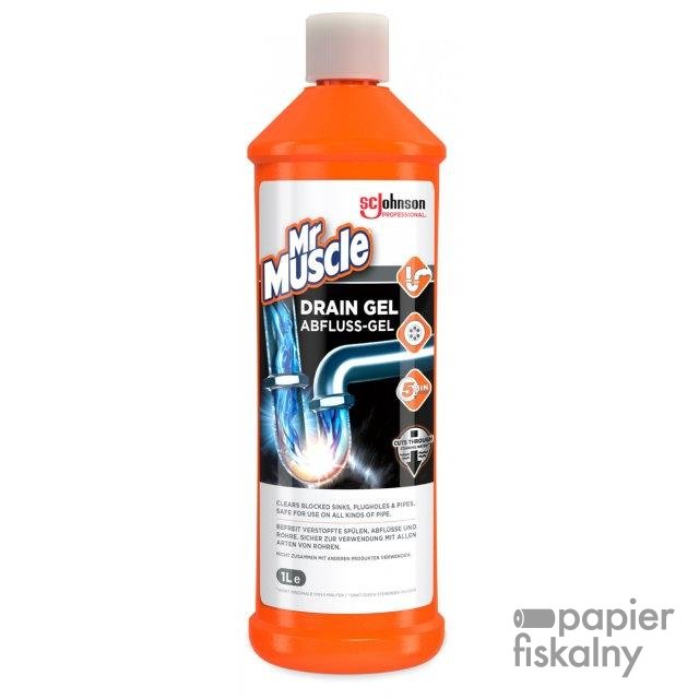 Żel do udrażniania rur MR MUSCLE Drain Gel, 1l