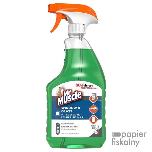 Płyn do mycia okien i szyb MR MUSCLE Window & Glass, spray, 750ml