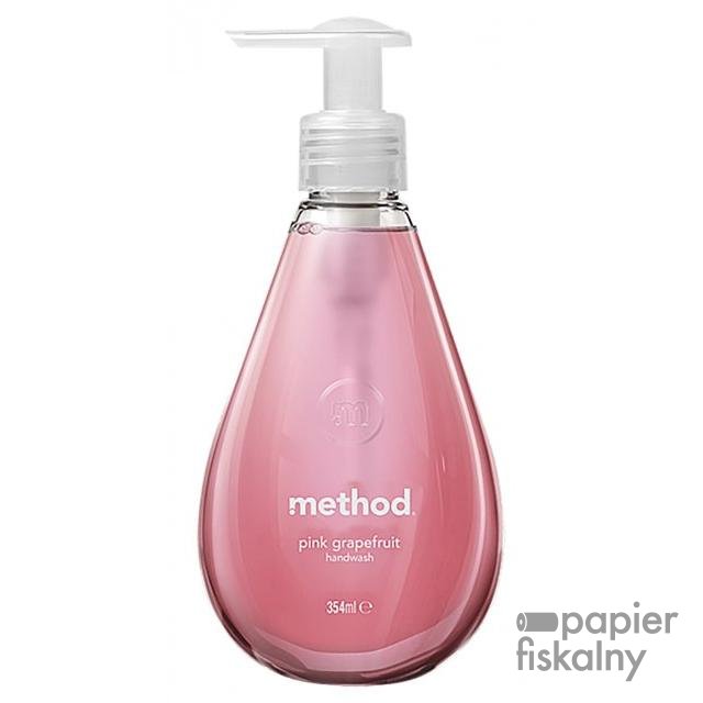Płyn do mycia rąk METHOD Pink Grapefruit, butelka z pompką, 354ml, różowy