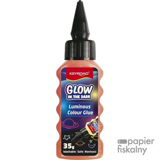 Klej w płynie KEYROAD Luminous, fluorescencyjny, pakowane na displayu, mix kolorów