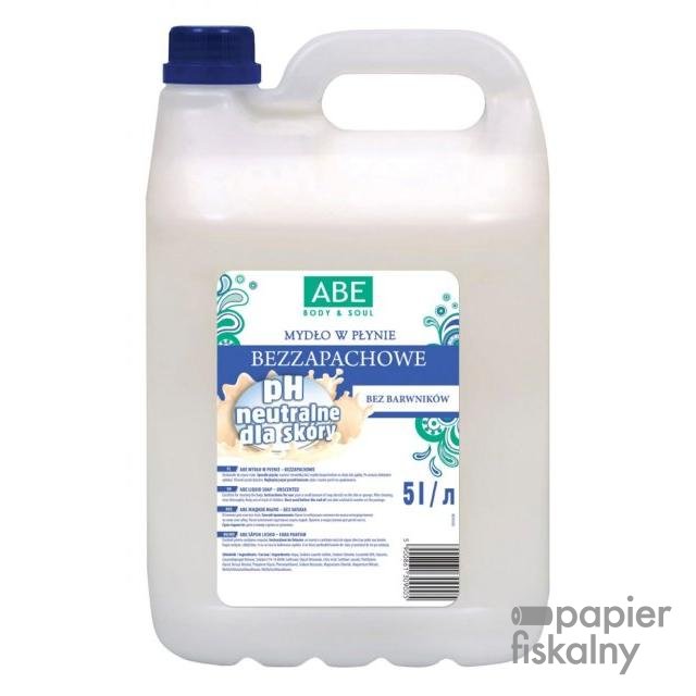 Mydło w płynie ABE, 5l, bezzapachowe