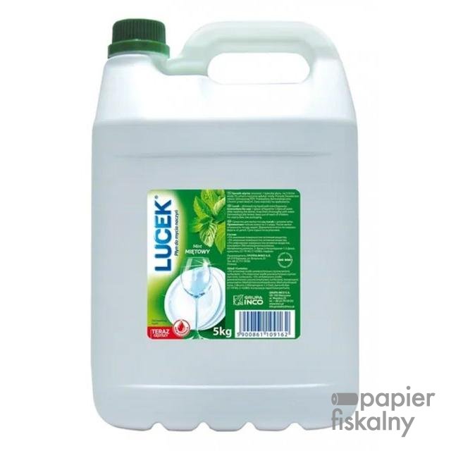 Płyn do naczyń LUCEK, 5kg, mięta