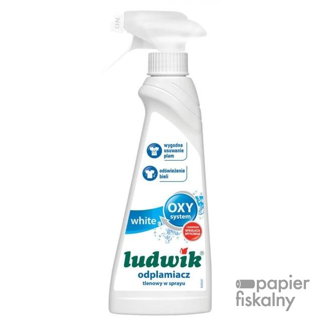 Odplamiacz tlenowy w sprayu do tkanin białych LUDWIK, 250ml
