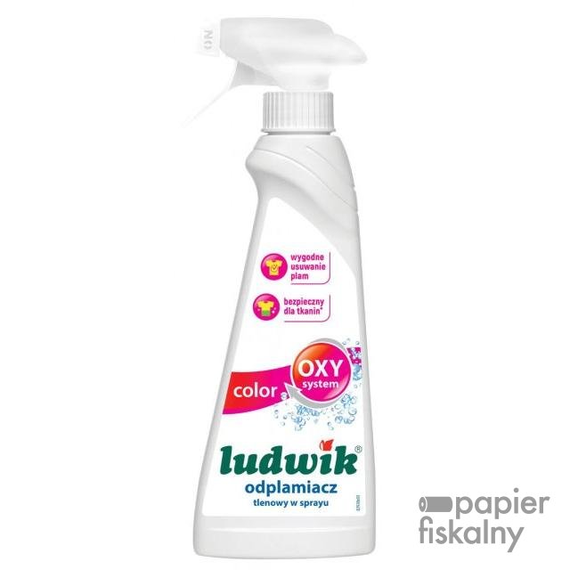Odplamiacz tlenowy w sprayu do tkanin kolorowych LUDWIK, 250ml
