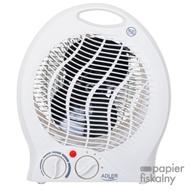 Termowentylator ADLER, 2000W, biały