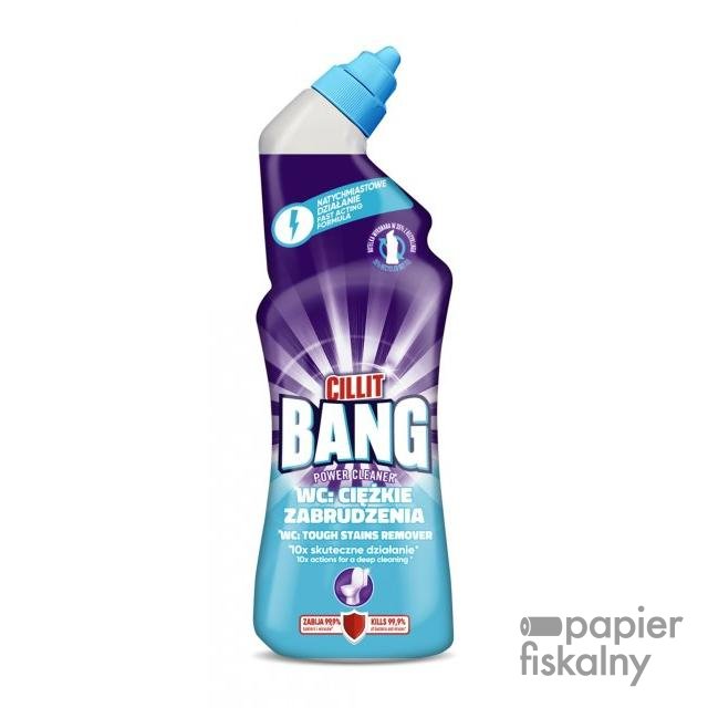 Środek do czyszczenia WC CILLIT BANG Power Cleaner Ciężkie Zabrudzenia, 750ml