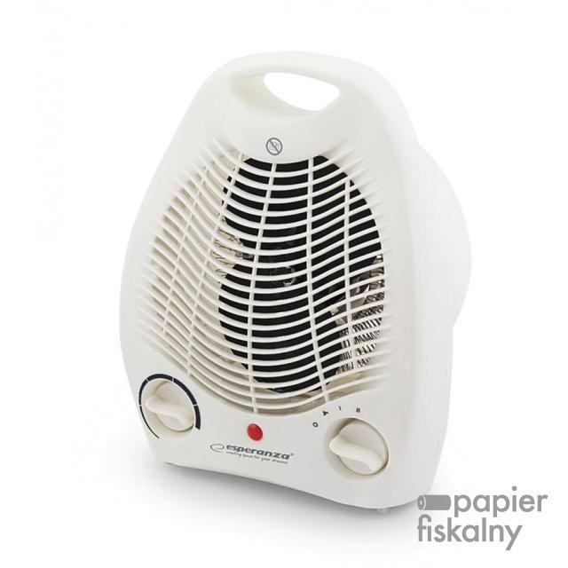 Termowentylator ESPERANZA Gobi, 1000/2000W, biały