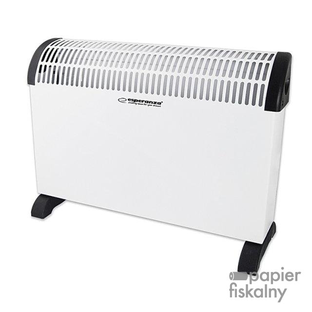 Grzejnik konwektorowy ESPERANZA Tanami, 750/1250/2000W, biały